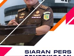 Kejaksaan Agung Memeriksa 2 Orang Saksi Terkait Perkara PT Duta Palma Korporasi