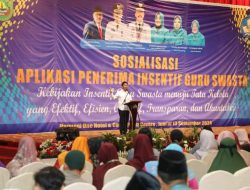 Pastikan Insentif Tepat Sasaran, Walikota Batam Muhammad Rudi Launching Aplikasi Insentif Guru Swasta