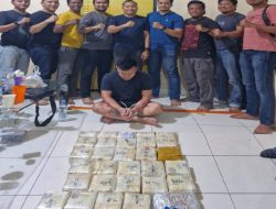 Pernah Nyaleg, Tersangka Kurir Narkotika Jaringan Internasional di Bagansiapi-api Ditangkap Polsek Bangko