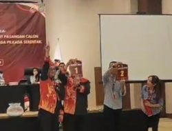 PILKADA BATAM 2024: Nuryanto-Hardi Nomor Urut 1, Amsakar-Li Claudia 2