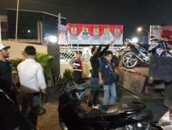 Gelar Patroli Cipkon, Polsek Lubuk Baja Amankan Kendaraan Tanpa Surat dan Knalpot Tidak Standar