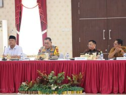 Kapolda Kepri Irjen Pol Yan Fitri Halimansyah Pimpin Rapat Koordinasi Pencanangan Kampung Sehat Madani