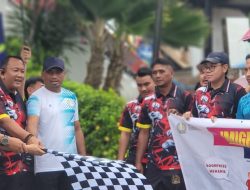 Semarakkan Hari Bhakti Imigrasi Ke-75, Imigrasi Belakang Padang Gelar Fun Walk