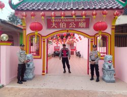 Giat Pengamanan Perayaan Tahun Baru Imlek 2025, Pengurus Vihara Dharma Bhakti Apresiasi Personel BhabinKamtibmas Polsek Belakang Padang
