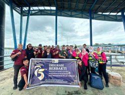 Peringati Hari Bhakti Imigrasi ke 75, Imigrasi Belakang Padang Berikan Layanan Sosial dan Keimigrasian di Pulau Terluar Kelurahan Kasu