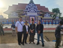 Matangkan Persiapan, Camat Belakang Padang Abdul Hanafi SE Didampingi Sekcam Mexson Dody S.STP Tinjau Stand MTQ ke 33 Tingkat Kecamatan