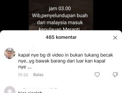 Aktifitas Import Buah Kembali Mencuat di Meranti, Ini Modusnya