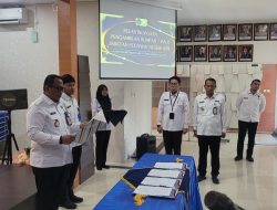 Lantik PNS Baru, Kepala Kantor Imigrasi Kelas II TPI Belakang Padang Moch Andri Budiman, S.Sos., M.Si Ingatkan Dedikasi ASN pada Negara