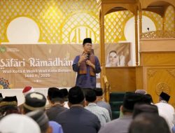 Safari Ramadhan di Bengkong, Wali Kota Batam Amsakar Achmad Ajak Jemaah Tingkatkan Kualitas Ibadah Puasa