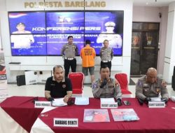 Konferensi Pers : Satlantas Polresta Barelang Ungkap Penanganan Tindak Pidana Laka Lantas di Jalan Hang Tuah Kecamatan Nongsa