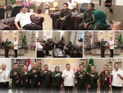 Perkuat Koordinasi Penegakan Hukum dan Pengawasan Wilayah Perbatasan, Kajati Kepri Terima Kunjungan Kerja dan Silaturahmi Kepala Karantina Kepri