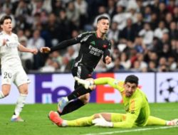 Tidak Ada Keajaiban di Santiago Bernabeu, Arsenal Tekuk Real Madrid 2-1