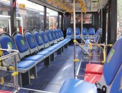 Belum Genap Sehari Beroperasi, AC Bus Trans Batam yang Baru Diresmikan Wali Kota Batam Sudah Bocor