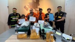Bareskrim Bongkar Pengiriman 2 Kg Sabu di Batam, 3 Orang Ditangkap