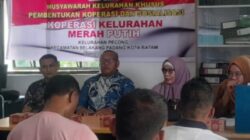 Majukan Perekonomian Warga Pulau, Kelurahan Pulau Pecong Gelar Musyawarah Pembentukan Koperasi Merah Putih