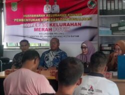 Majukan Perekonomian Warga Pulau, Kelurahan Pulau Pecong Gelar Musyawarah Pembentukan Koperasi Merah Putih
