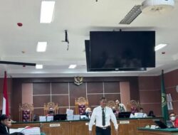 Sidang Lanjutan Kasus Dugaan Penyalahgunaan Narkotika,.Ahli Hukum Pidana UII Jadi Saksi Ahli Mantan Kasat Narkoba Polresta Barelang Kompol Satria Nanda
