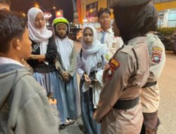 Polwan Polresta Barelang Laksanakan Patroli Malam Ciptakan Rasa Aman Di Wilayah Hukum Barelang