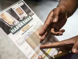 Harga Emas di Pegadaian Hari Ini Kompak Turun