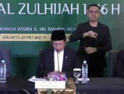 Pemerintah Resmi Tetapkan Idul Adha Jatuh pada Jumat 6 Juni 2025