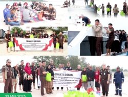 Peringati HUT ke-74 PERSAJA, Kejati Kepri Gelar Bakti Sosial di Dua Lokasi Mercusuar Terpencil