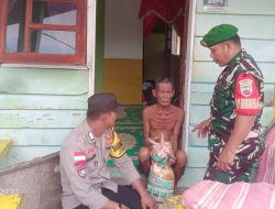 Bantuan Sosial TNI-Polri Ringankan Beban Warga Sakit dan Kurang Mampu di Dabo