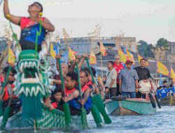 Wali Kota Lis Buka Lomba Perahu Naga di Pelantar III, Tradisi Tionghoa Jadi Magnet Wisata Tanjungpinang