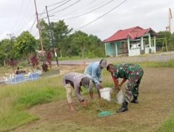 Komsos Wilayah Binaan : Lampu di TPU KP Baru Belakang Padang Sebagian Tidak Berfungsi, Babinsa 02 Koramil 05/BLP Serda Roni Sitorus Harap Instansi Terkait Tindak Lanjuti