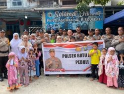 Sambut Idul Adha 1446 H, Polsek Batu Ampar Gelar Bakti Sosial di Panti Asuhan