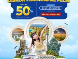 Mulai 5 Juni hingga Juli, PELNI Berlakukan Diskon Tiket 50%