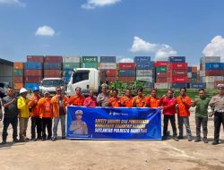 Satlantas Polresta Barelang Gelar Sosialisasi Dampak Negatif Kendaraan Odol Di PT Truckindo Batam