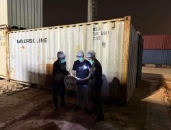 Karantina Kepri Tolak 8,8 Ton Sayuran Asin China