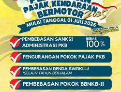 Yuk ! Serbu Samsat, Pemprov Kepri Putihkan Pajak Kendaraan Mulai Hari Ini