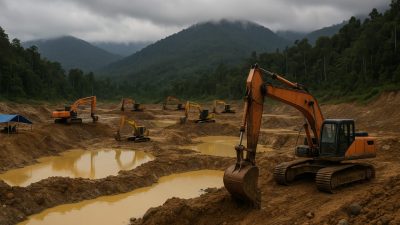 Belum Ada Tindaklanjut, Tambang Emas Ilegal di Kabupaten Solok Tetap Saja Beroperasi.
