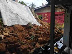 BPBD Tanjungpinang Tindak Cepat Longsor di Kelurahan Kemboja