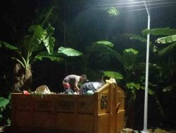 Tanjung Pinang Berbenah, Kontainer Sampah Dipasang Lampu Penerangan