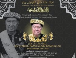 Inna lillahi wa inna ilaihi raji’ un, Mantan Ketua LAM Kepri Drs. H. Abdul Razak Wafat