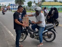 Solidaritas Tanpa Batas: Gagak Hitam Turun ke Jalan Bantu Warga Kurang Mampu