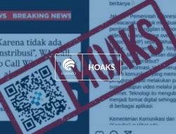 Hoaks, Pembatasan WhatsApp Call dan VoIP