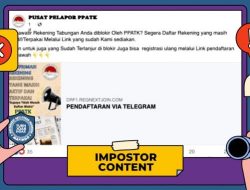 Hoaks, Tautan Pendaftaran Rekening Aktif untuk Cegah Pemblokiran