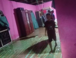 Masih Tahap Pembangunan, Tanggul Air Milik PT. KSP Diduga Jebol, Menyebabkan Rumah Warga Terendam Banjiir.