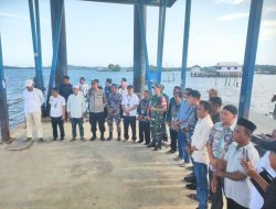 Kapolsek Belakang Padang AKP Asril Hadiri Kegiatan Menteri Kelautan dan Perikanan RI Tinjau Calon Lokasi Kampung Nelayan Merah Putih di Belakang Padang