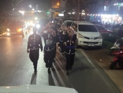 Tim IKS PI Kera Sakti Cabang Tanjung Pinang Meriahkan Gerak Jalan 45 KM HUT ke-80 RI