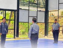 Tekankan Disiplin dan Pelayanan Prima, ASN Kantor Imigrasi Belakang Padang Gelar Apel Pagi di Awal Pekan
