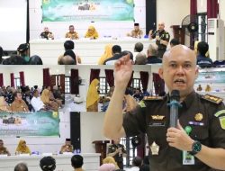 Kejari Tanjung Pinang Edukasi Warga Bahaya Beras Oplosan