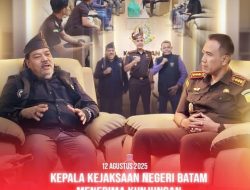 Gelar Audiensi, Kejari Batam Terima Kunjungan Silaturahmi Satgas Penanggulangan PMI Ilegal Bhakti Tuah Madani 