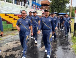 Kantor Imigrasi Kelas II TPI Belakang Padang Gelar Fun Walk Semarak HUT ke-80 RI