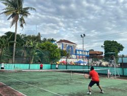 Sportivitas dan Kebersamaan, Tim Imigrasi Belakang Padang Warnai Turnamen Tenis Belakang Padang 2025