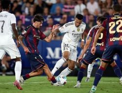 Real Madrid Hajar Levante 4-1, Kokoh Puncaki Klasemen Sementara Liga Spanyol