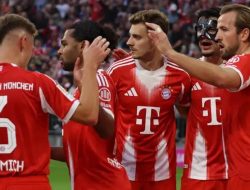 Bayern Muenchen Jebloskan Lima Gol ke Gawang Hamburger SV